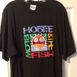 Hootie & the Blowfish T Shirt.  Black.  XL